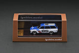 Ignition Model 1/64 Datsun Bluebird (510) Wagon Blue/White