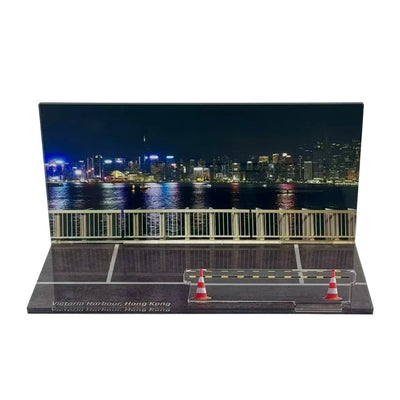 Acrylic Display Base - Hong Kong Victoria Harbour Night View - Tarmac Works