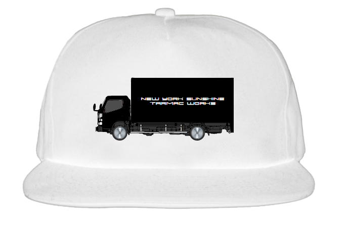 Box Truck White Hat - Tarmac Works x New York Sunshine