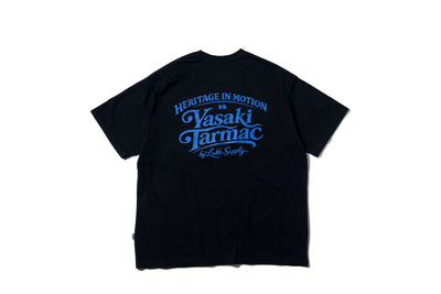 Ace Heritage Tee Black - Yasaki x Tarmac