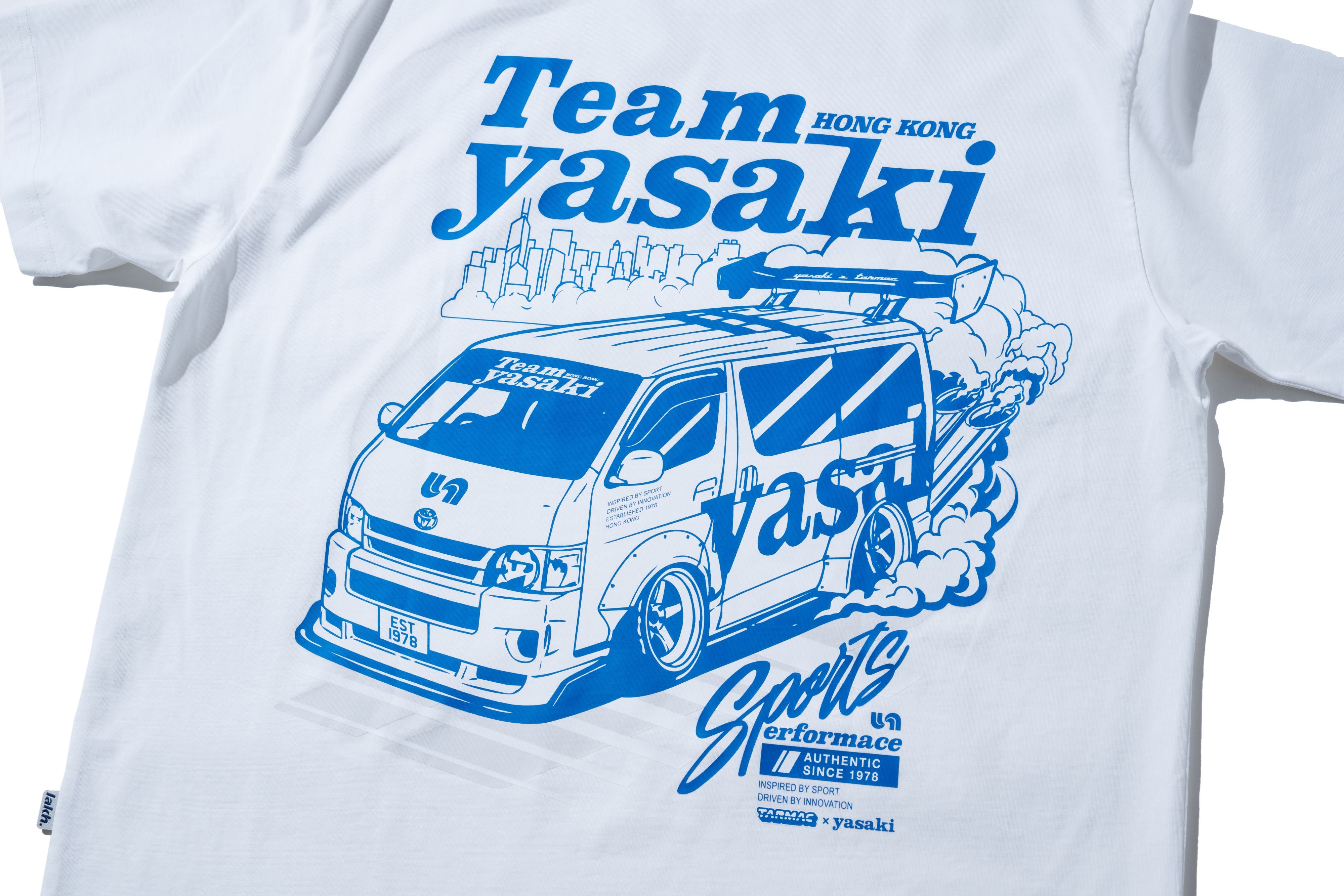 Ace Urban Tee White - Yasaki x Tarmac
