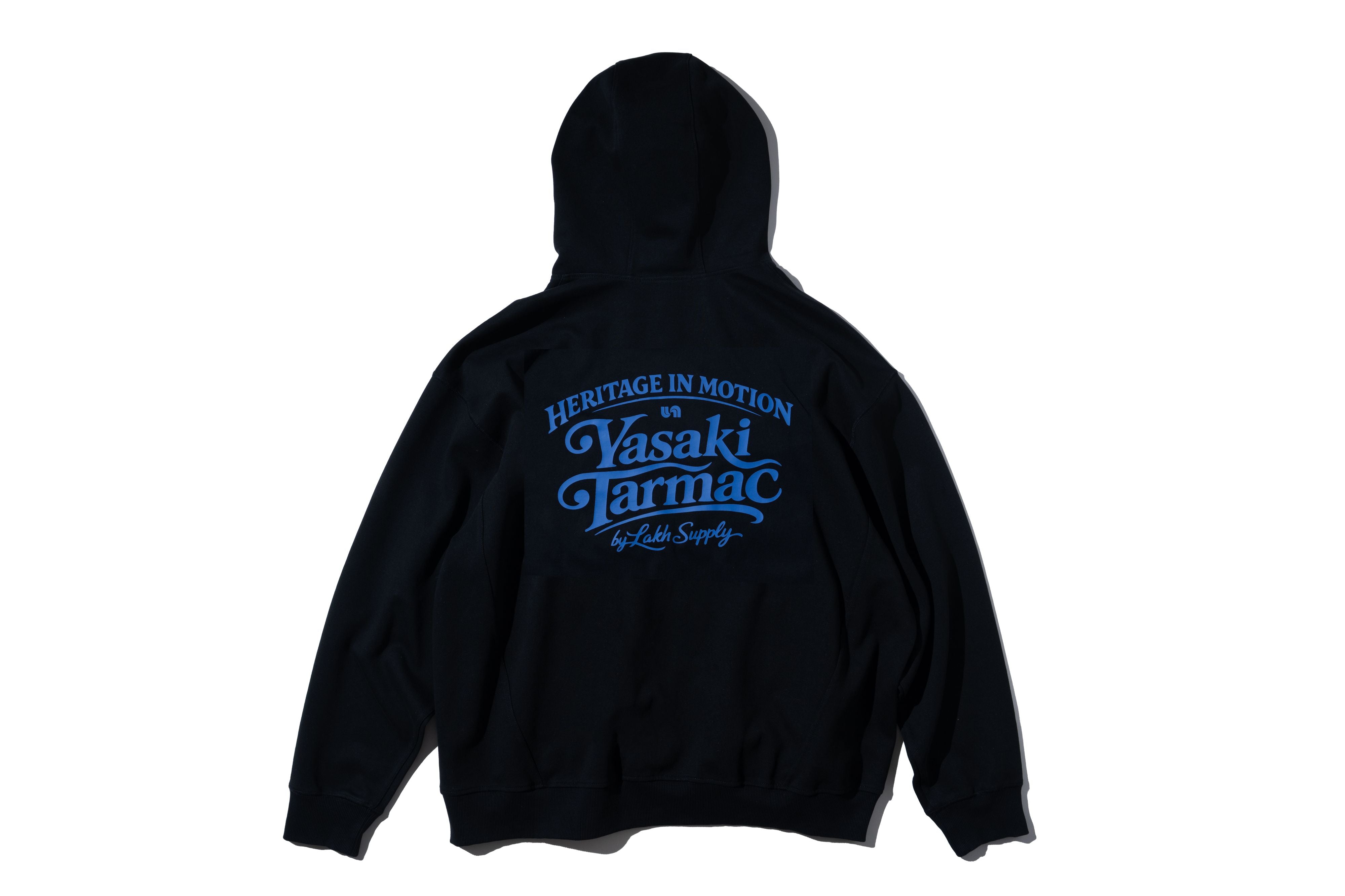 Ace Heritage Hoodie Black - Yasaki x Tarmac