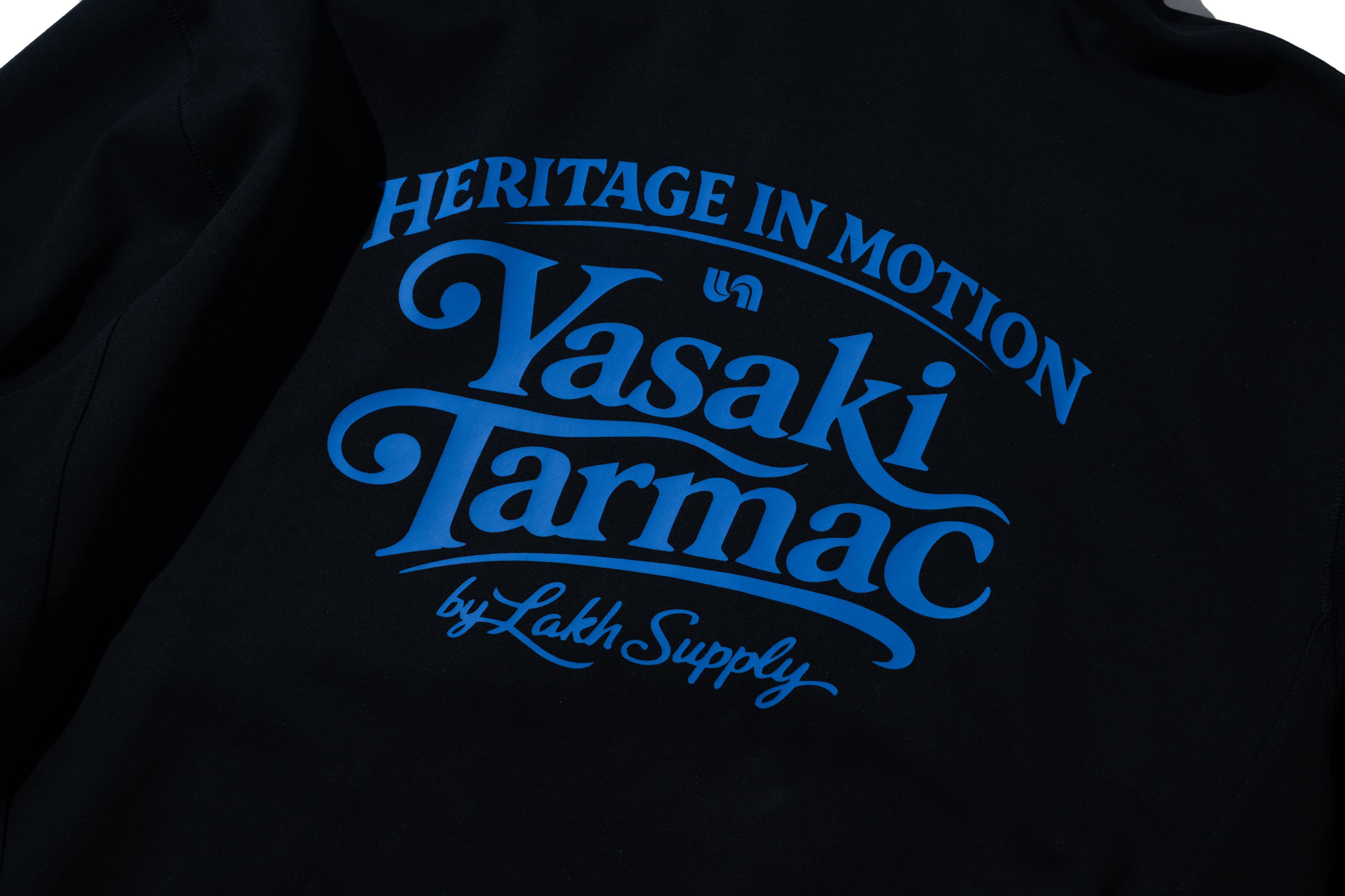 Ace Heritage Hoodie Black - Yasaki x Tarmac