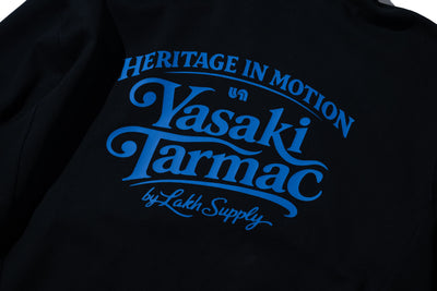Ace Heritage Hoodie Black - Yasaki x Tarmac