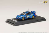 Hobby Japan x IG 1/64 SUBARU IMPREZA WRC 1997 #8 (RAC RALLY)