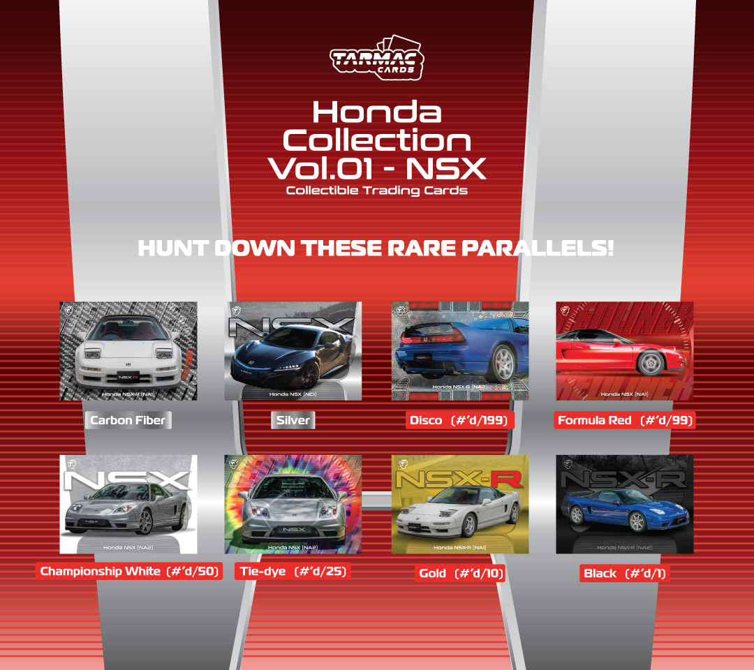 Tarmac Cards - Honda Collection Vol.01 - NSX Pack