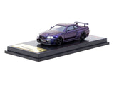 Ignition Model 1/64 Nismo R34 GT-R Z-tune Purple Metallic - Tarmac Special Edition