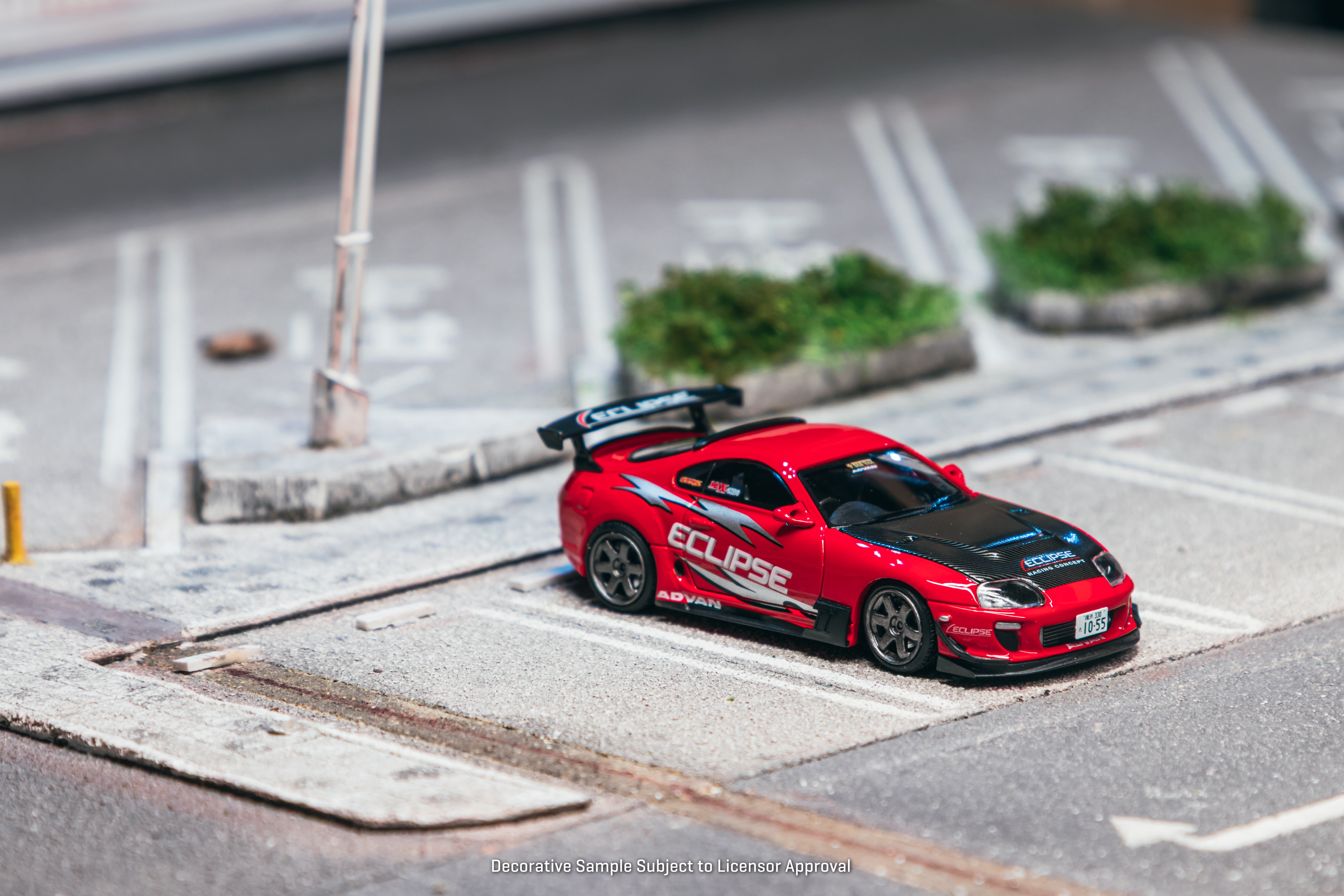 1/64 Toyota Supra (JZA80) RZ Red - Ignition Model - Tarmac Special