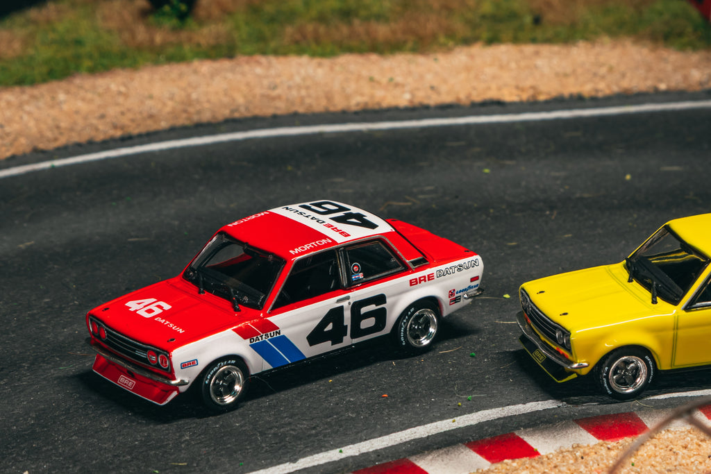 Tarmac Works 1/64 BRE Datsun 510 Trans-Am 2.5 Championship 1971 #46 - USA Special Edition - HOBBY64