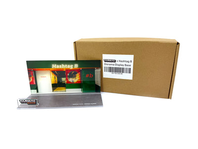 1/64 Toyota Hiace Widebody - Hashtag B Special Edition with Special Diorama Display Base – Tarmac Works HOBBY64