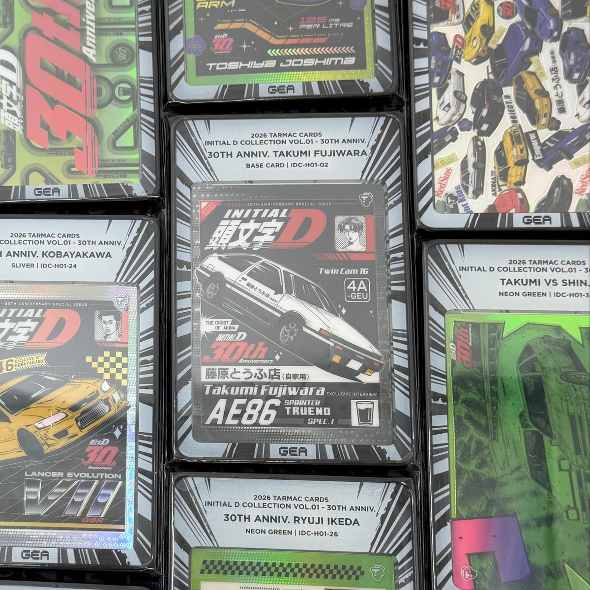 Graded Slab - Initial D Collection Vol.01 - GEA x Tarmac Cards
