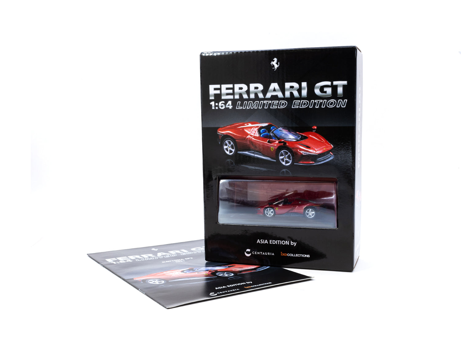 CENTAURIA x IXO COLLECTIONS FERRARI GT 1:64 Magazine ASIA EDITION - FERRARI DAYTONA SP3 2021 (English Version)