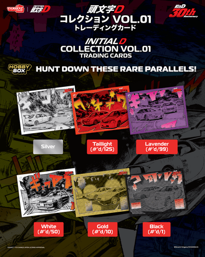 Initial D Collection Vol.01 - 30th Anniversary - Hobby Box (Pack) - Tarmac Cards