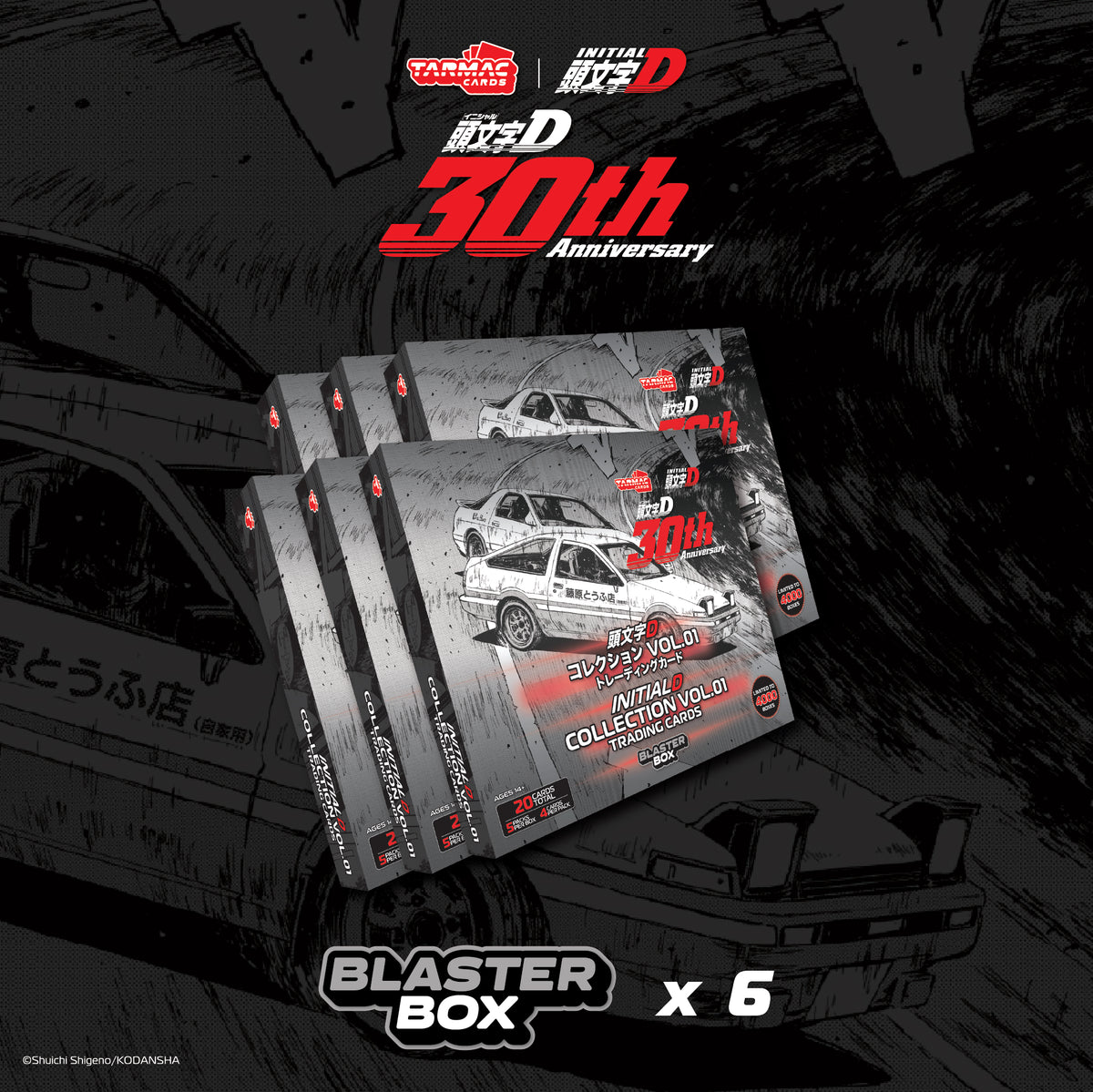 Initial D Collection Vol.01 - 30th Anniversary - Blaster Box 