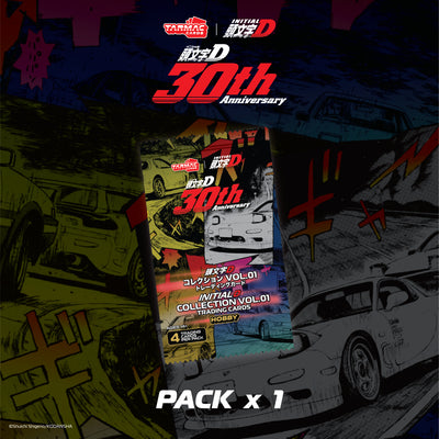 Initial D Collection Vol.01 - 30th Anniversary - Hobby Box (Pack) - Tarmac Cards