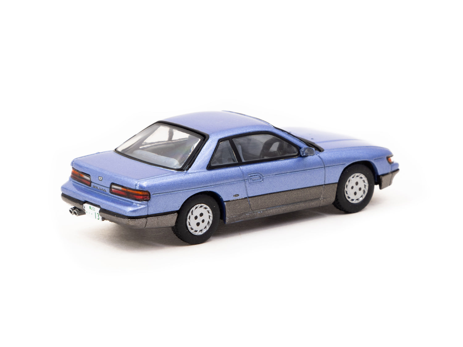 J Collection 1/64 Nissan Silvia S13 Blue/Grey - GLOBAL64