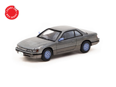 J Collection 1/64 Nissan Silvia S13 Blue/Grey - GLOBAL64