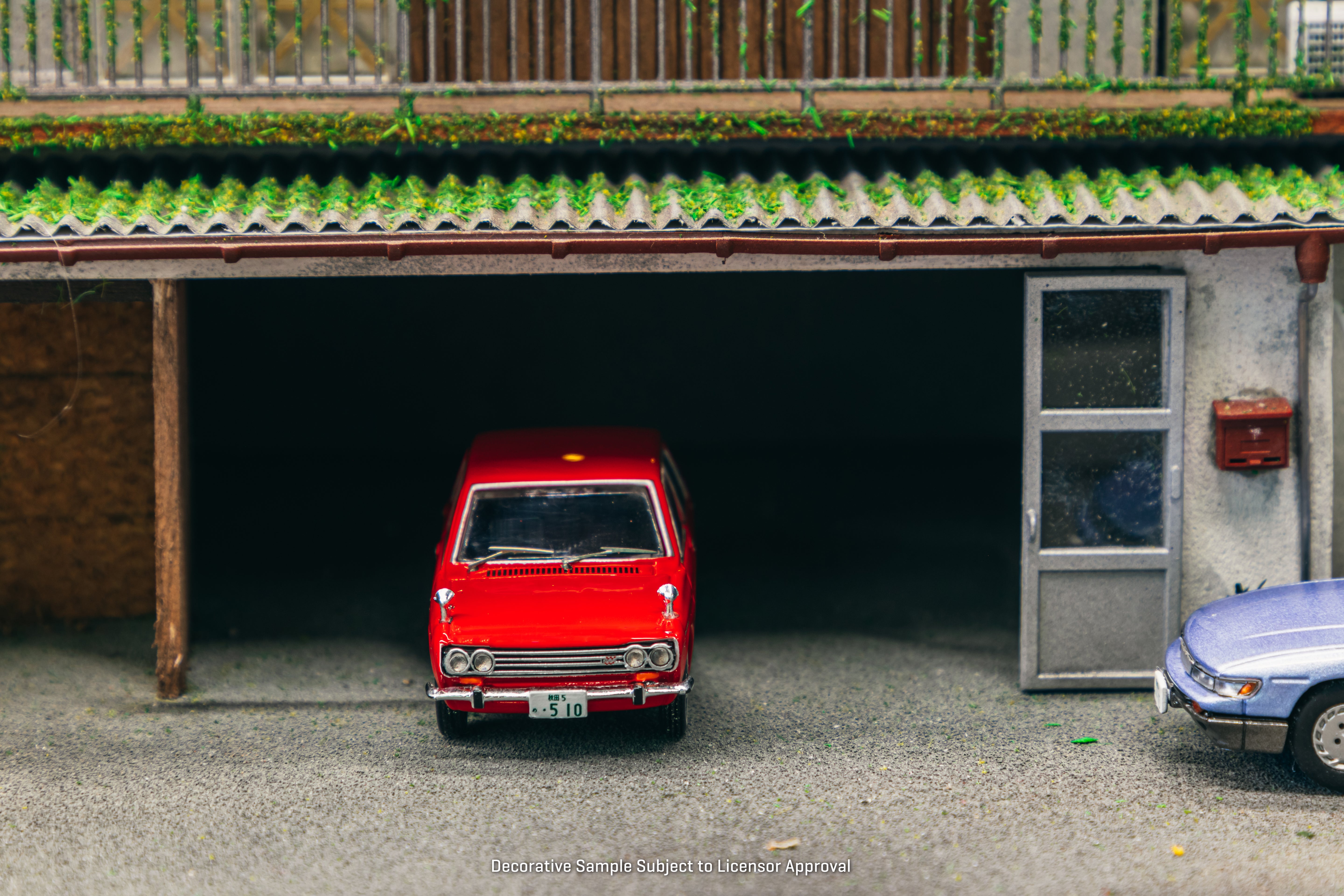 J Collection 1/64 Datsun BLUEBIRD 1600SSS P510 Red - GLOBAL64