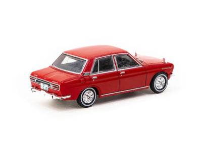 J Collection 1/64 Datsun BLUEBIRD 1600SSS P510 Red - GLOBAL64