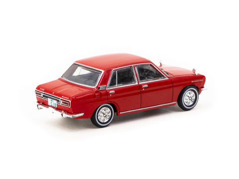 J Collection 1/64 Datsun BLUEBIRD 1600SSS P510 Red- GLOBAL64