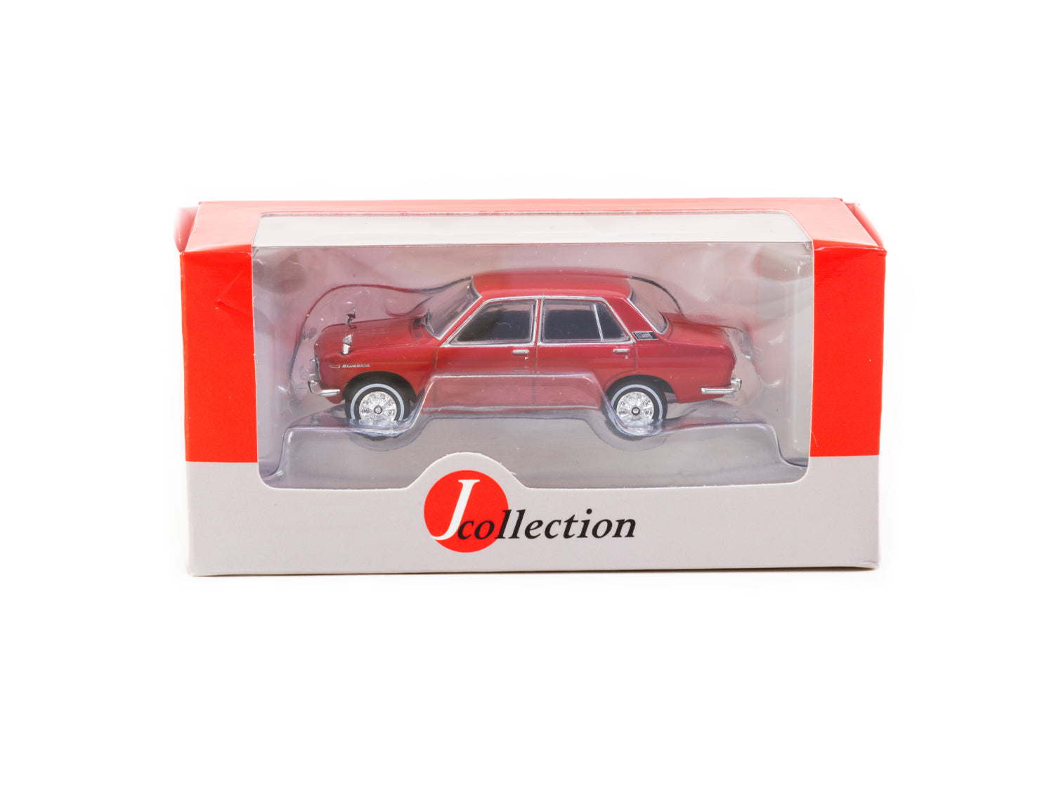 J Collection 1/64 Datsun BLUEBIRD 1600SSS P510 Red - GLOBAL64