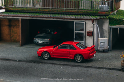J Collection 1/64 Nissan Skyline GT-R (BNR32) Red
