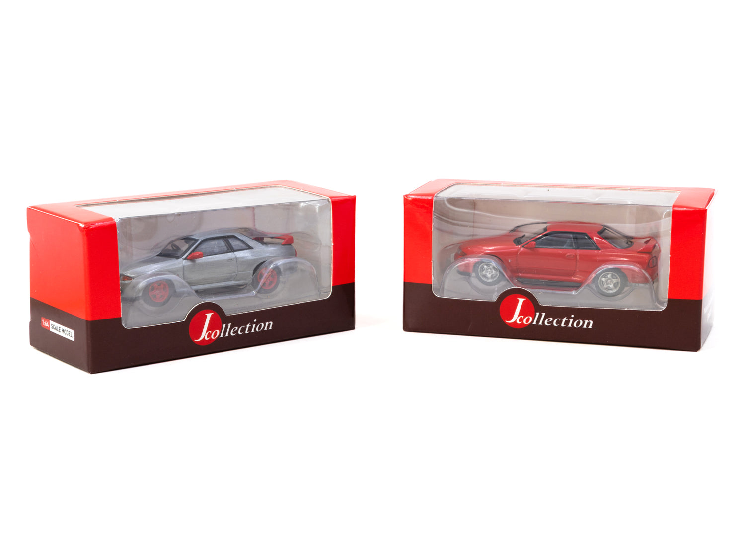 J Collection 1/64 Nissan Skyline GT-R (BNR32) Red