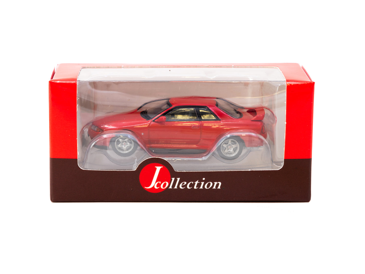 J Collection 1/64 Nissan Skyline GT-R (BNR32) Red