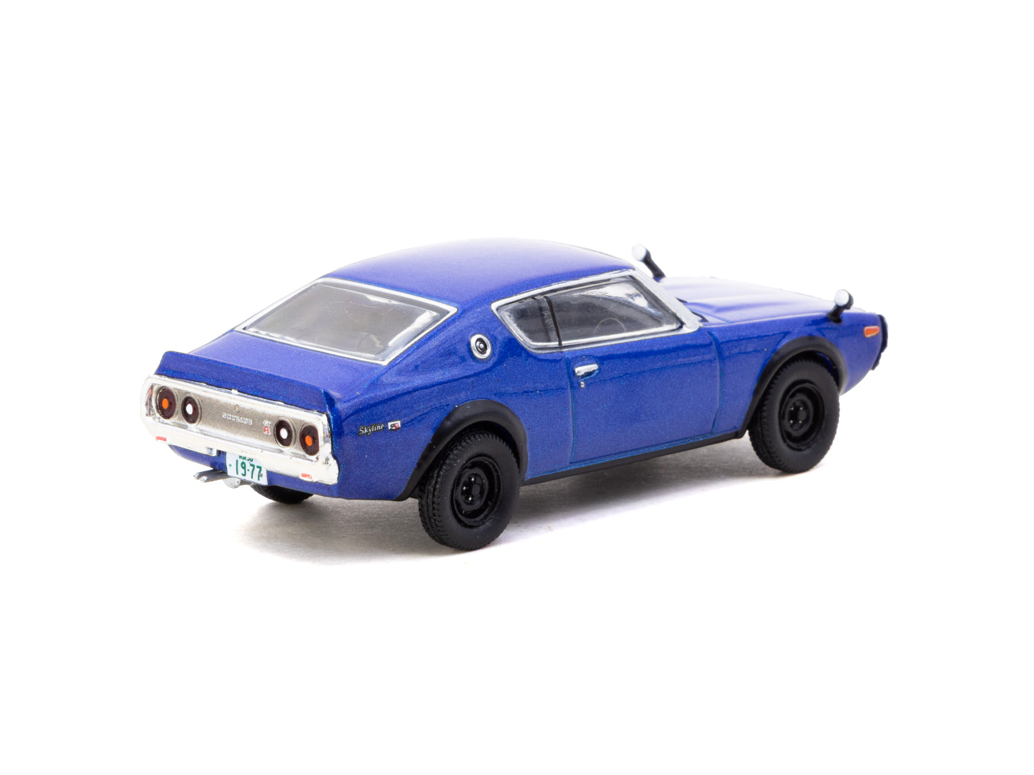 J Collection 1/64 Nissan Skyline 2000GT-R KPGC110 Blue Metallic - COLLAB64