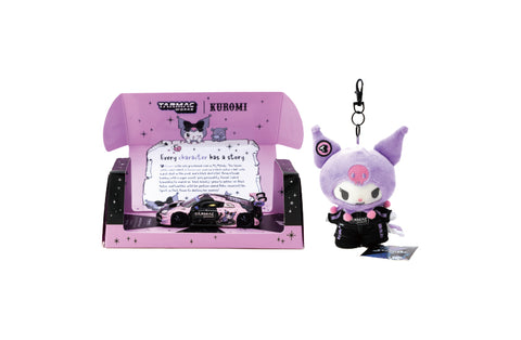 Tarmac Works 1/64 Audi R8 LMS GT3 evo II Macau GP 2024 Presentation Kuromi with Kuromi Plush Bundle Set -  Macau GP Special Edition