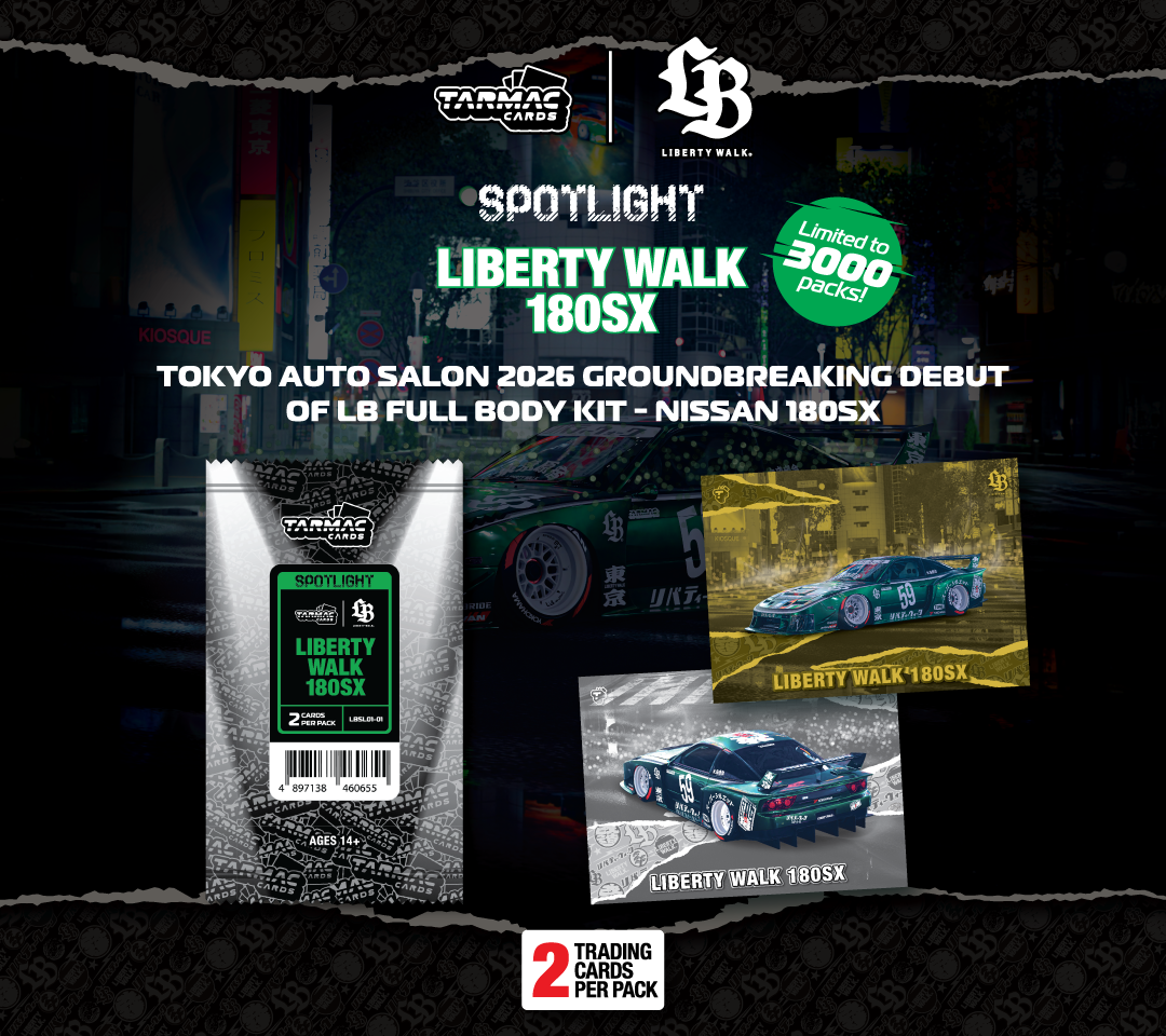 Liberty Walk Spotlight 180SX (Pack) - Tarmac Cards