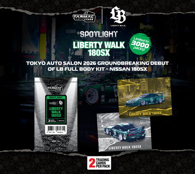 Liberty Walk Spotlight 180SX (Pack) - Tarmac Cards