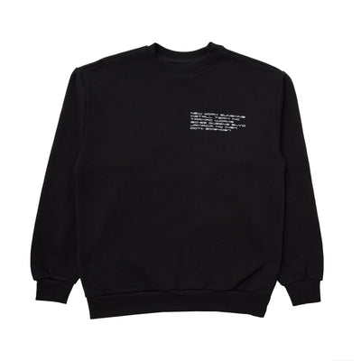 Box Truck Black Crewneck - Tarmac Works x New York Sunshine
