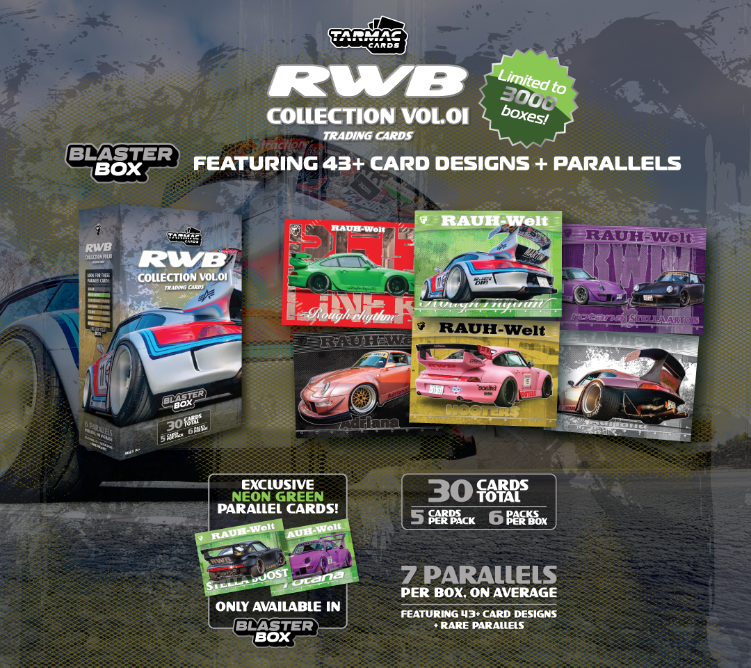 RWB Collection Vol.01 - Blaster Box (Inner Case) - Tarmac Cards