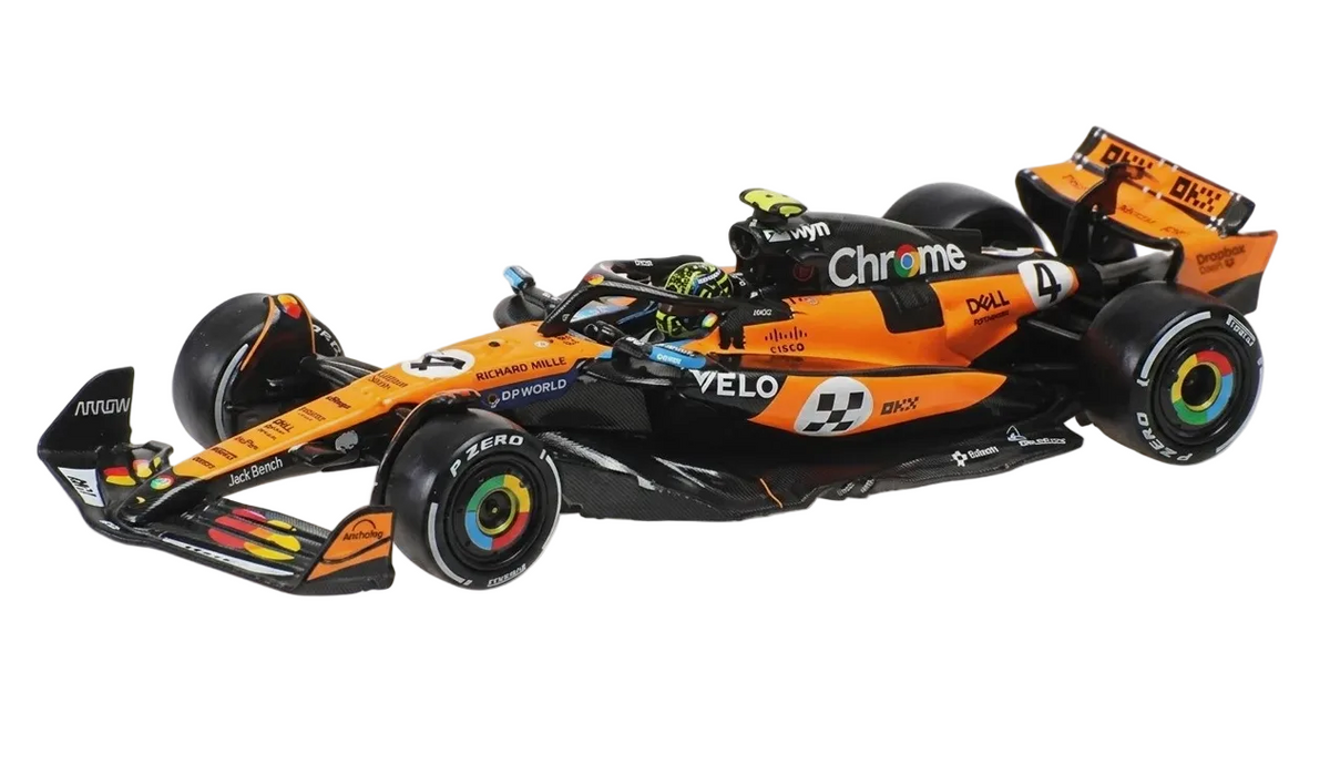 Minichamps 1/64 McLaren Formula 1 Team MCL39 - Lando Norris #4 - Winner Monaco GP 2025