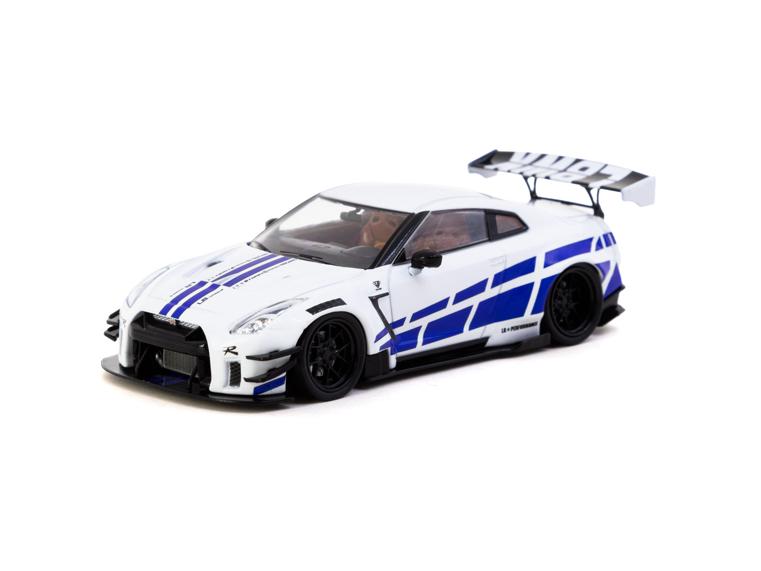 1/43 Liberty Walk LB-WORKS Nissan GT-R R35 type 2 White - Tarmac Works HOBBY43