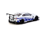 Tarmac Works 1/43 LB-WORKS NISSAN GT-R R35 type 2 White - HOBBY43