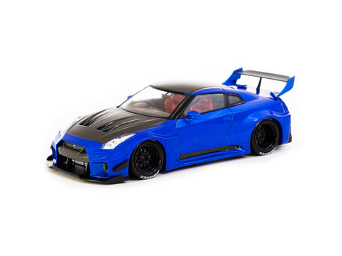Tarmac Works 1/43 LB-Silhouette WORKS GT NISSAN 35GT-RR Candy Blue - HOBBY43