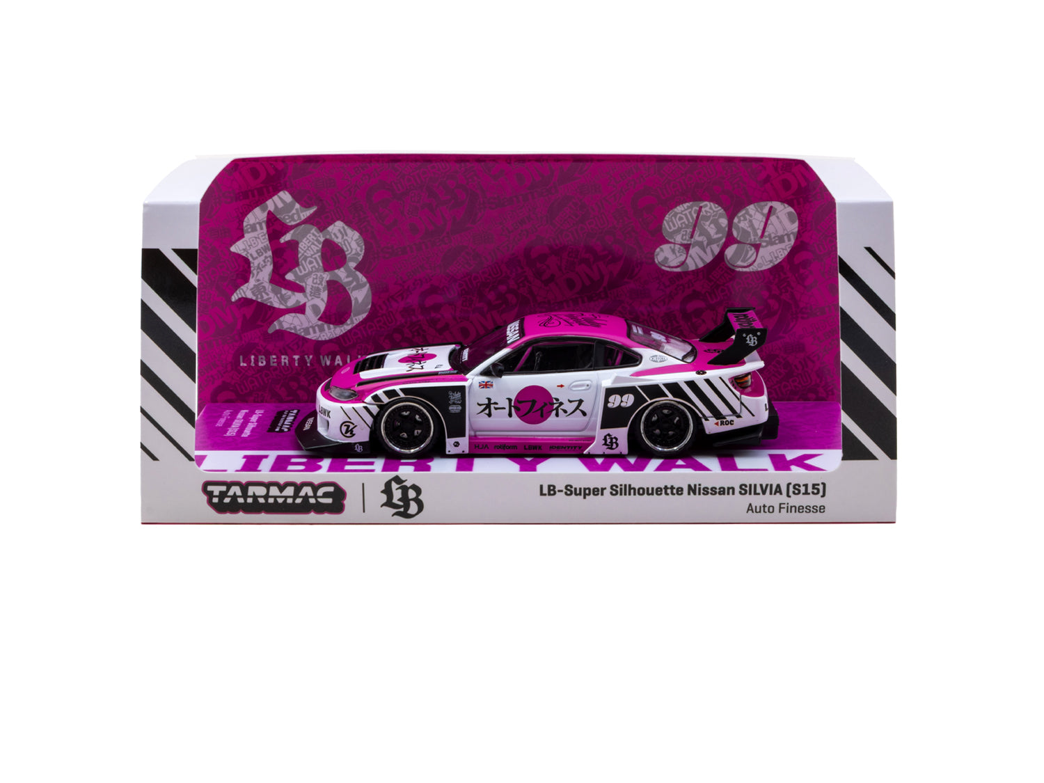 1/43 LB-Super Silhouette Nissan SILVIA (S15) Auto Finesse - Tarmac Works HOBBY43