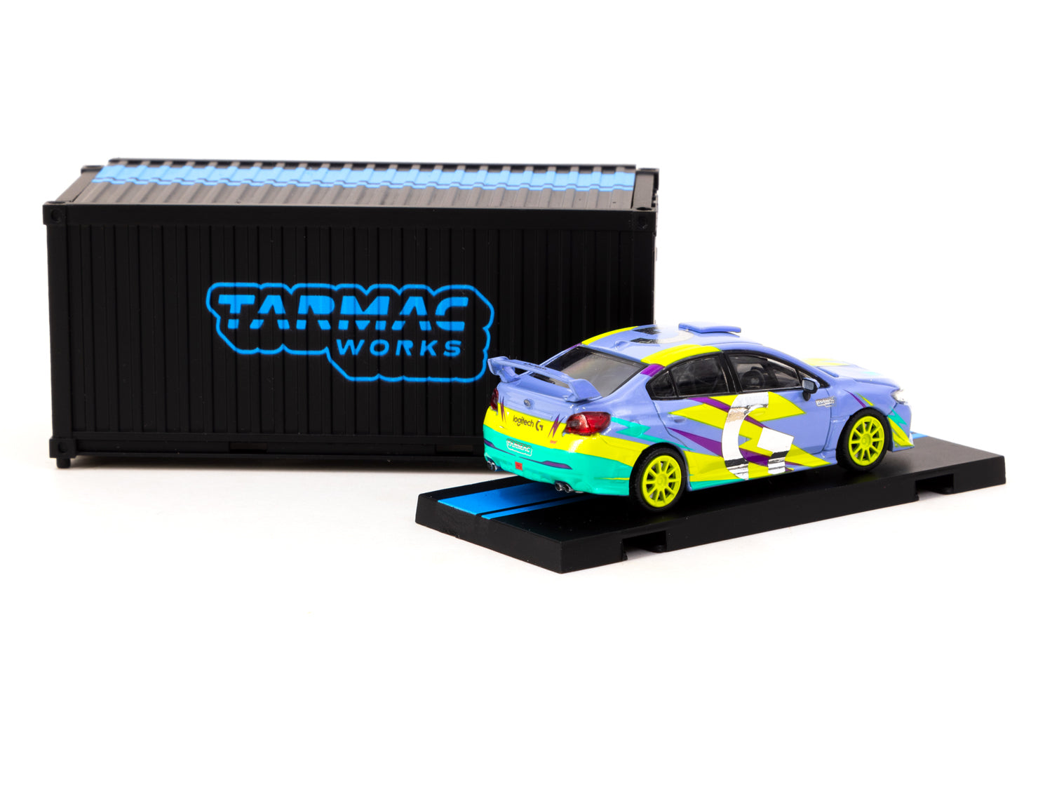 1/64 Subaru WRX STI S207 Logitech G with Container - Logitech