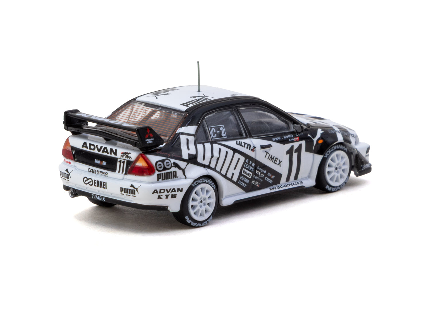 1/64 Mitsubishi Lancer Evolution VI TME Super Taikyu Series 2000 #11 - Tarmac Works HOBBY64