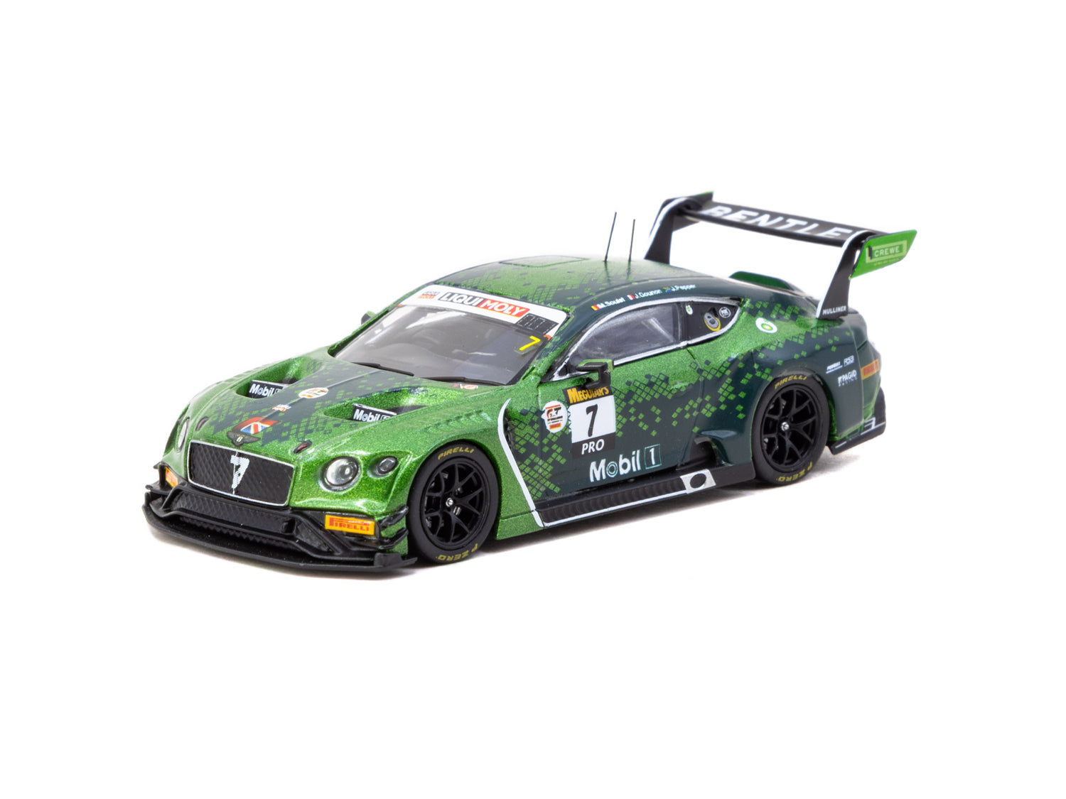 1/64 Bentley Continental GT3 Bathurst 12 Hour 2020 Winner #7 Special Edition - Tarmac Works x iXO Models HOBBY64