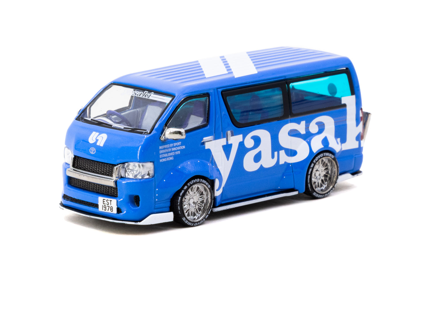 1/64 Toyota Hiace Widebody Yasaki Special Edition - Tarmac Works HOBBY64