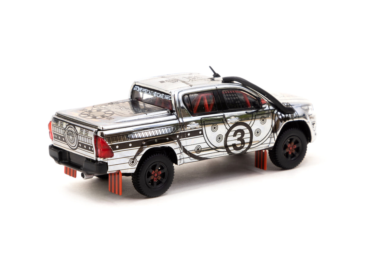 1/64 Toyota Hilux One Piece Thousand Sunny with Oil Can - Tarmac Works HOBBY64