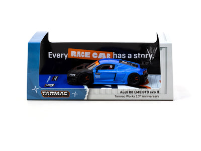 1/64 Audi R8 LMS GT3 evo II Tarmac Works 10th Anniversary - Tarmac Works HOBBY64