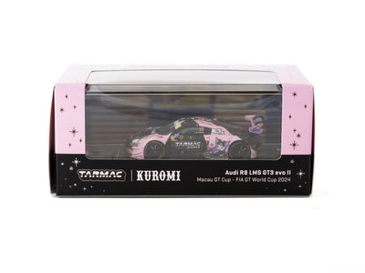 1/64 Audi R8 LMS GT3 evo II Macau GT Cup - FIA GT World Cup 2024 #10 with Tarmac Cards Combo Set - Tarmac Works HOBBY64