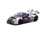 Tarmac Works 1/64 Audi R8 LMS GT3 evo II Macau GP 2024 Presentation Kuromi with Kuromi Plush Bundle Set -  Macau GP Special Edition