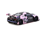 Tarmac Works 1/64 Audi R8 LMS GT3 evo II Macau GP 2024 Presentation Kuromi with Kuromi Plush Bundle Set -  Macau GP Special Edition