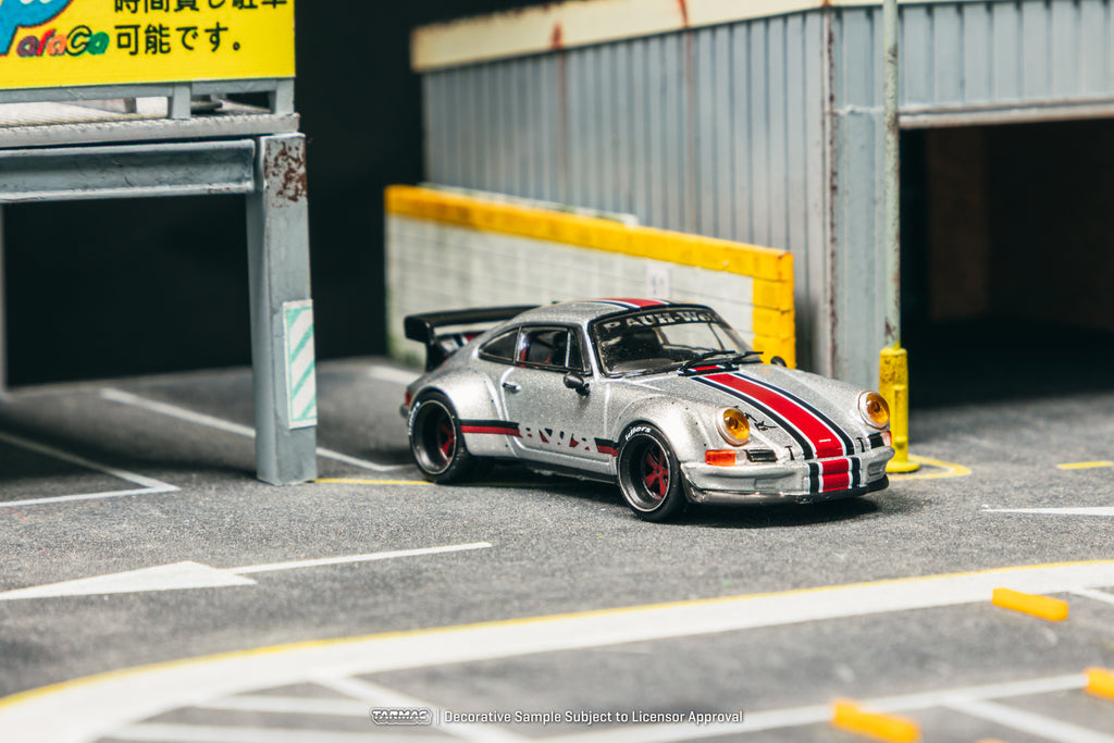 Tarmac Works 1/64 RWB Backdate Silver – Stance Garage 2025 Special Edi