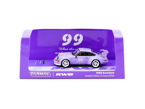 Tarmac Works 1/64 RWB Backdate Violetta idlers 12 hours 2016